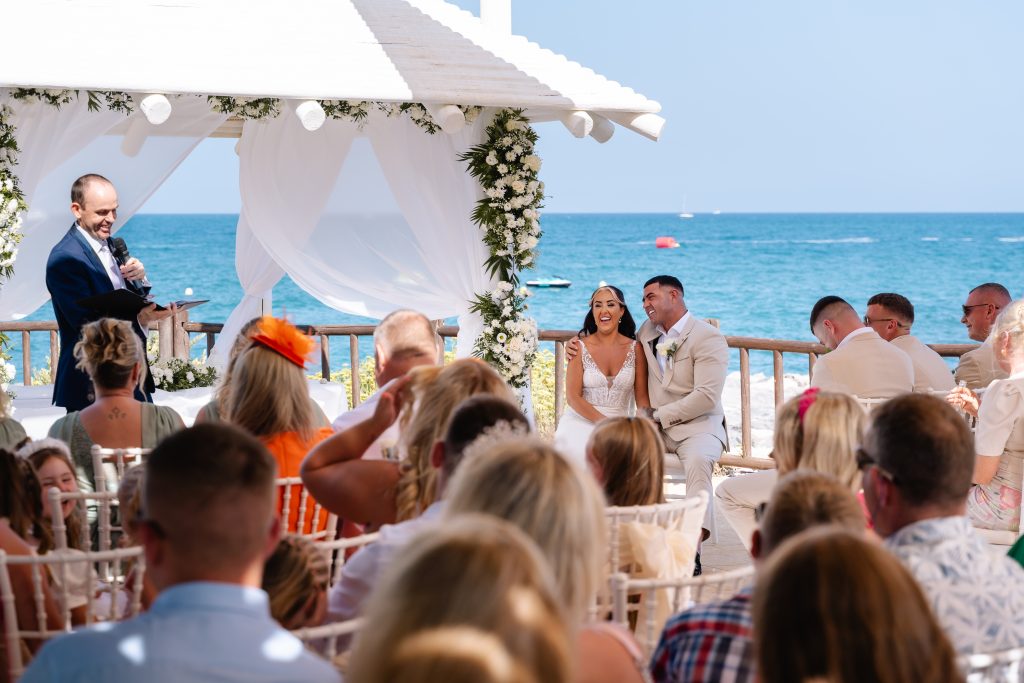 Wedding ceremony on the Costa del Sol