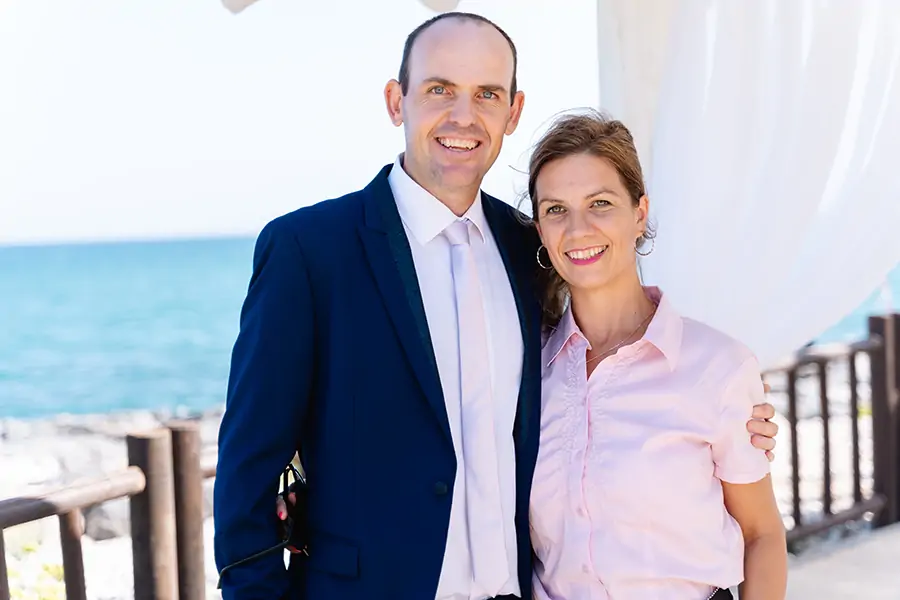 wedding planning team Malaga Spain Barry and Marie